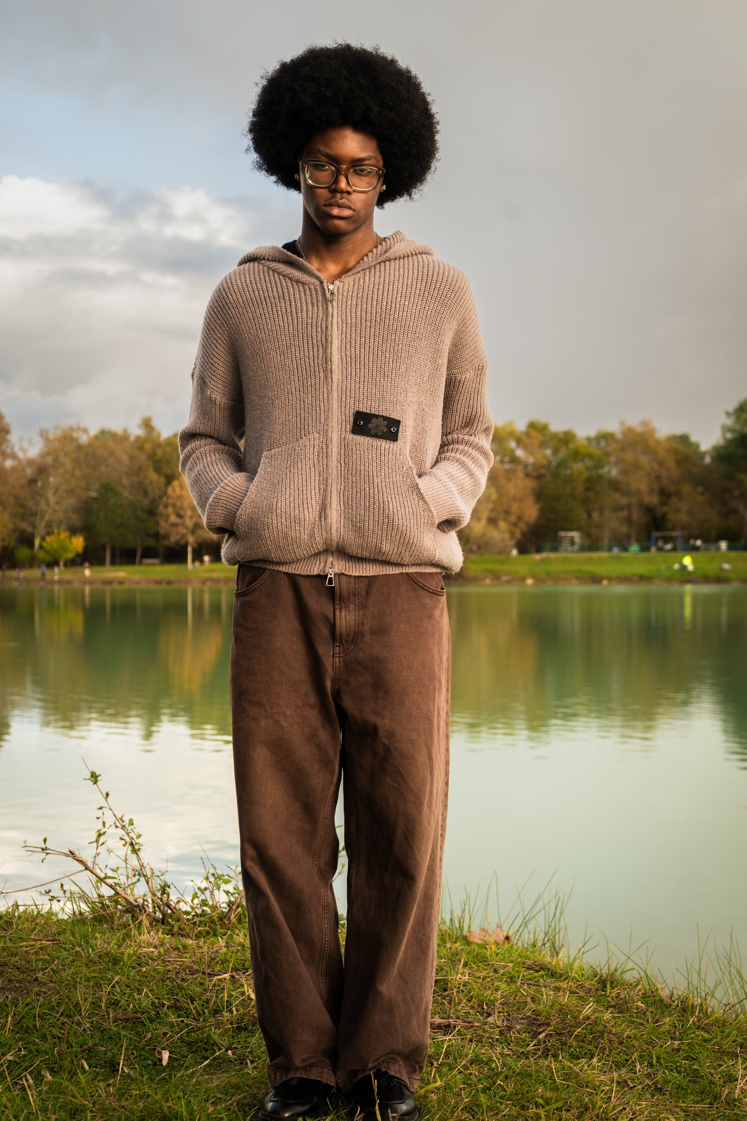 Veste Wool Mauvegrey