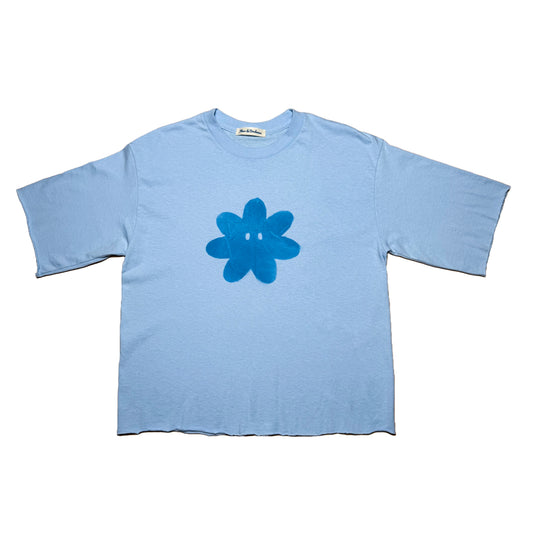 "Le Boxy Bleu" Tee