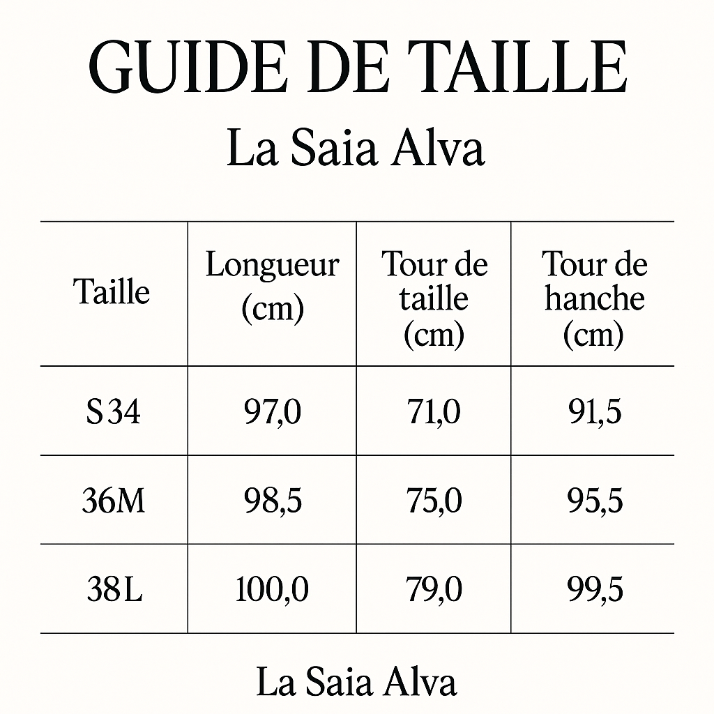 "La Saia Alva" Jupe